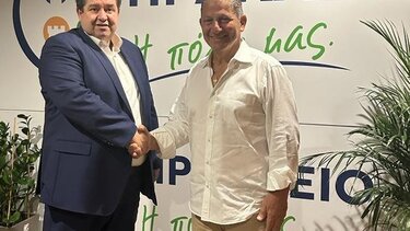 Ο Νίκος Σχοιναράκης υποψήφιος με τον Μιχάλη Καραμαλάκη