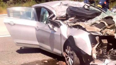 Θεσσαλονίκη: Δύο νεκροί και δύο τραυματίες από σύγκρουση ΙΧ με φορτηγό