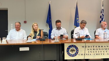 Στη σύσκεψη με τον Υπουργό Αγροτικής Ανάπτυξης η Σέβη Βολουδάκη