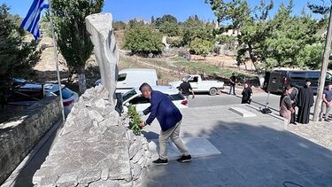 Στο μνημόσυνο για τους πεσόντες της Μεγάλης Βρύσης παρευρέθη ο Λευτέρης Αυγενάκης