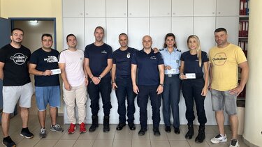H Ένωση Αστυνομικών Υπαλλήλων Ηρακλείου στο πλευρό των μικρών μαθητών