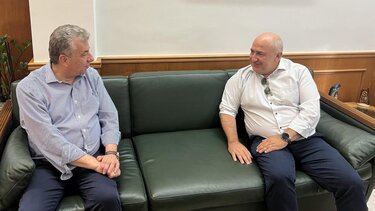 Συνάντηση Χαριτάκη με τον Περιφερειάρχη Κρήτης