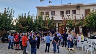  Περιοδεία σε Καλλονή, Άγιο Βασίλειο και Χουδέτσι για την παράταξης «Πολιτών αυτοΔιοίκηση Κοινή Πορεία» του Μανώλη Κοκοσάλη 