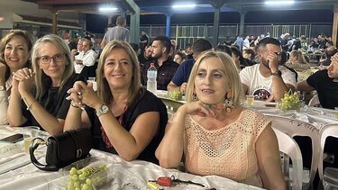 Στην Γιορτή Σταφυλιού στον Προφήτη Ηλία, η Μαρία Καναβάκη