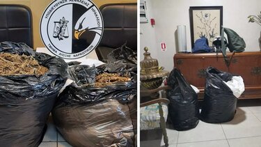 Δεν έπεισαν για τη... "φιλοξενία" των 13 κιλών κάνναβης