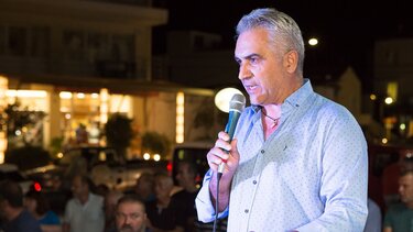 Εγκαινίασε το εκλογικό του κέντρο ο υποψήφιος δήμαρχος Κισάμου Α. Παρτσαλάκης