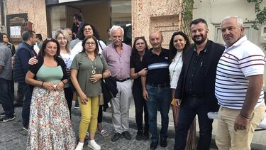 Μιχάλης Κοκολάκης: Περιοδεία και εγκαίνια εκλογικού κέντρου στην Γέργερη