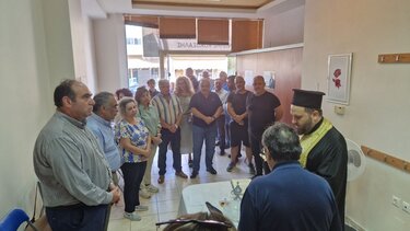 Εγκαινιάστηκε το εκλογικό κέντρο της παράταξης "Πολιτών αυτοΔιοίκηση Κοινή Πορεία" στον Πύργο