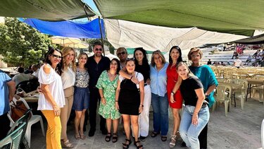 Στον Κρουσώνα στη Γιορτή Μήλου ο Μενέλαος Μποκέας και μέλη της παράταξης «Το Μαλεβίζι μπορεί»