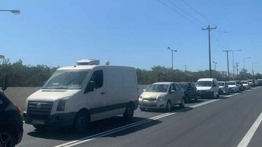 Σε κυκλοφορία από αύριο Δευτέρα και τα δύο ρεύματα της λεωφόρου Καζαντζίδη