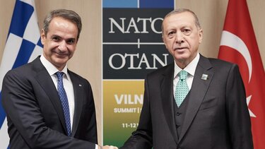 Το απόγευμα της Τετάρτης η συνάντηση Μητσοτάκη - Ερντογάν