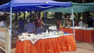 Συνεχίζεται το "παζάρι δεύτερο χέρι- χέρι βοηθείας" στο πάρκο Γεωργιάδη