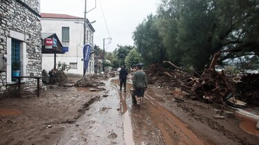 Κακοκαιρία Daniel: Αγωνία με την υποχώρηση του αναχώματος στο φράγμα του Πηνειού