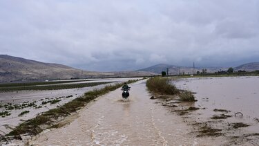 Θεσσαλία: Πώς αποτύπωσε ο δορυφόρος τις πρωτοφανείς πλημμύρες