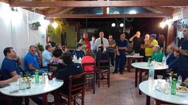 Περιοδεία Γιάννη Κασσελάκη στο Λουτράκι και στο Πάνω & Κάτω Γεράνι