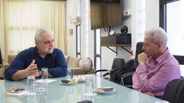 Στο Πανεπιστήμιο Κρήτης και το ΙΤΕ ο Αλέξης Καλοκαιρινός