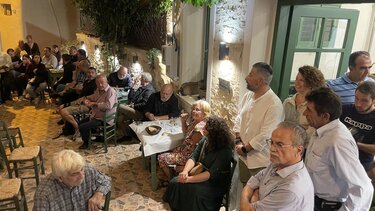 Περιοδεία στα χωριά του Πλατανιά για τον Γιάννη Μαλανδράκη