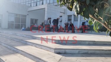 Αστυνομική επιχείρηση σε κτίριο στην Αμμουδάρα