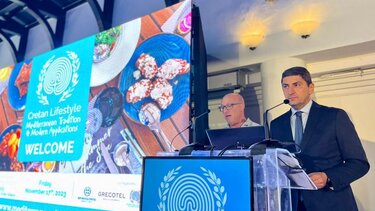 Αυγενάκης: Ενίσχυση της γαστρονομικής ταυτότητας της Κρήτης