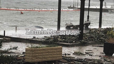 Μεγάλες καταστροφές από την κακοκαιρία στη Φθιώτιδα