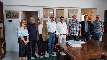 Στο Μουσείο Τύπου της ΕΣΗΕΠΗΝ ο μορφωτικός ακόλουθος της Κυπριακής Πρεσβείας