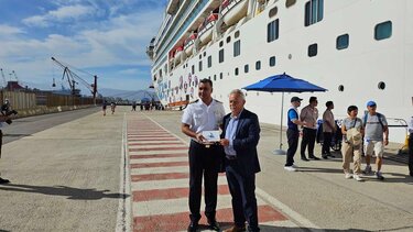 Στο Λιμάνι του Ηρακλείου για πρώτη φορά το Norwegian Gem