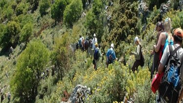 Στο φαράγγι των Μύλων ο Πεζοπορικός Όμιλος Ηρακλείου
