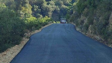 Ολοκληρώθηκε η ανακατασκευή του δρόμου Ντερέ - Σκονίζο στον Πλατανιά