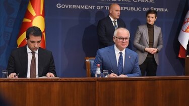 Συμφωνία για κατασκευή σιδηροδρομικού δικτύου από την Νις μέχρι τα Σκόπια