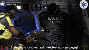 ΕΚΑΒ: "Πάντα ο Άη Βασίλης θα έρχεται από τον ουρανό, αλλά... όχι μόνο με το έλκηθρό του"