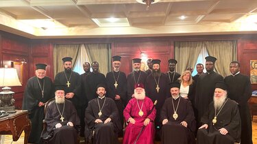 Παραμονή Πρωτοχρονιάς στο Πατριαρχείο Αλεξανδρείας