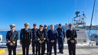 Στο Ηράκλειο ο υφυπ. Ναυτιλίας - Η παραχώρηση του λιμανιού και οι ανάγκες του Λιμενικού 