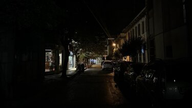 Κέντρο Ηρακλείου: μαύρα σκοτάδια, μαύρα είναι τα χάλια μας...