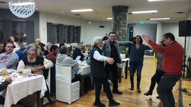 Με επιτυχία η Πολιτική Συγκέντρωση- Συνεστίαση της Κ.Ο. Χερσονήσου-Μινώα