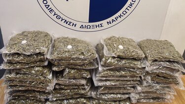 Συνελήφθη 35χρονος που παρέλαβε δέματα με 23 κιλά κάνναβης