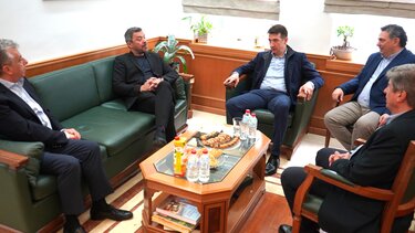 Στον Περιφερειάρχη ο Πρέσβης της Σερβίας