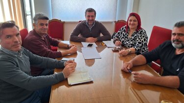 Συσκεψη με τον αντιπεριφερειάρχη Λασιθίου για την απένταξη των συνοδών έργων του φράγματος Μπραμιανών