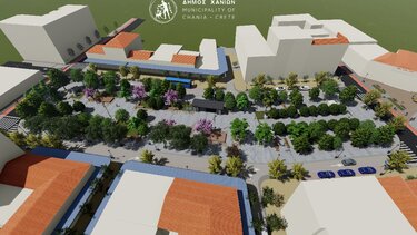 Σε πλήρη εξέλιξη οι εργασίες για το Open Mall στα Χανιά