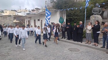 Ο εορτασμός της 25ης Μαρτίου στον Δήμο Γόρτυνας