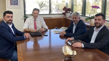 Συνάντηση Σκυλακάκη - Αθανασάκη για τις ανεμογεννήτριες στη Δίκτη