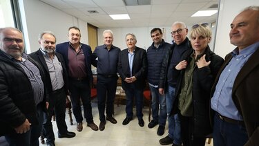 Στον Δήμαρχο Ηρακλείου ο Πρόεδρος της ΓΣΕΕ