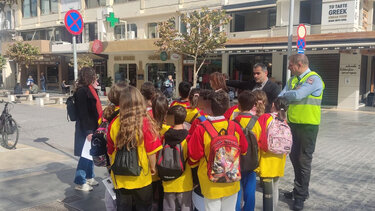 Δράσεις κυκλοφοριακής αγωγής για τους μαθητές από τη Δημοτική Αστυνομία