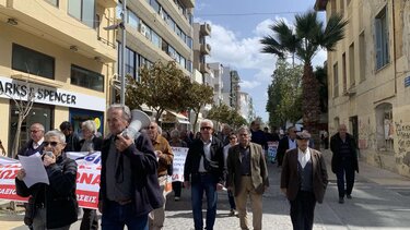 Δυναμικό παρών των συνταξιούχων στην Παγκρήτια κινητοποίηση