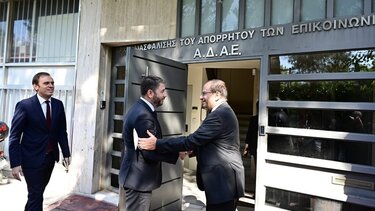 Στην ΑΔΑΕ σήμερα ο Νίκος Ανδρουλάκης