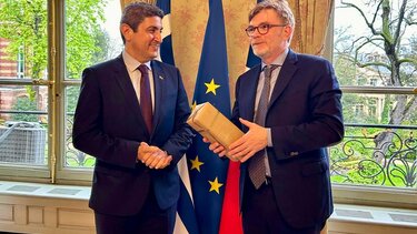 Αυγενάκης και Fesneau συμφώνησαν στην εμβάθυνση της συνεργασίας Ελλάδας και Γαλλίας 