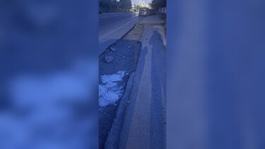 Μια λακκούβα που "μετράει" χρόνια!