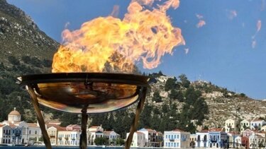 Το ταξίδι της Ολυμπιακής Φλόγας από τον Πειραιά στην Μασσαλία