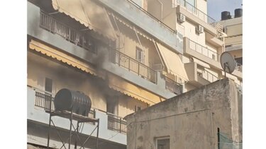 Πυκνοί καπνοί σε διαμέρισμα σήμαναν συναγερμό! - Δείτε βίντεο