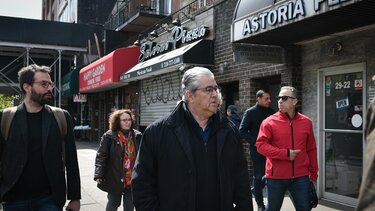 Στο Κέντρο Ελληνικού Πολιτισμού της Αστόρια ο Δημήτρης Κουτσούμπας