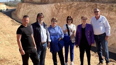 Στα έργα του δρόμου Πάνορμο – Πέραμα η Μαρία Λιονή